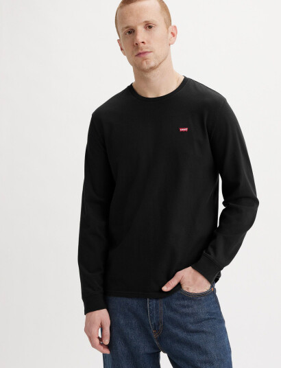 Levi"s® Ls Original Hm Tee Mineral Bla - Black - S Levi"s® Ls Original Hm Tee Mineral Bla - Black - S