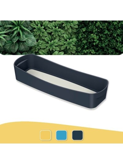 Leitz Organizer Tray MyBox Cosy Velvet Grey Leitz Organizer Tray MyBox Cosy Velvet Grey