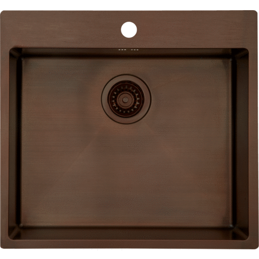 Lavabo Kubus 540 kjøkkenvask 54x44 cm, brun messing Lavabo Kubus 540 kjøkkenvask 54x44 cm, brun messing