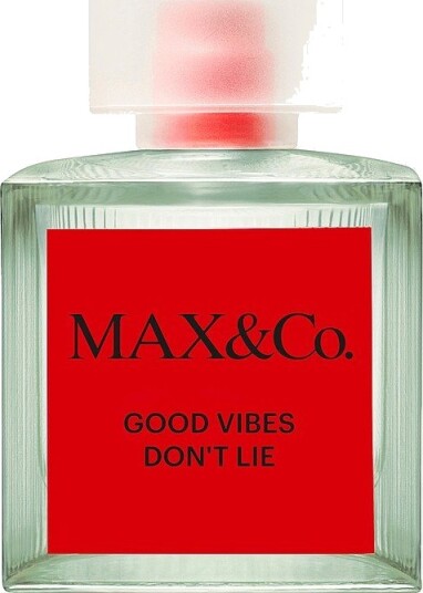MAX&Co   Good Vibes Don'T Lie Eau De Parfum   Transparent