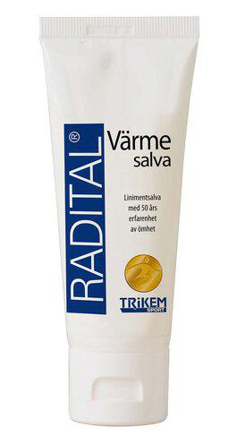 Trikem Radital varmesalve - 75ML Trikem Radital varmesalve - 75ML