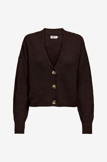 Only Kardigan onlCarolspring L/S Cardigan Knt Brun Only Kardigan onlCarolspring L/S Cardigan Knt Brun