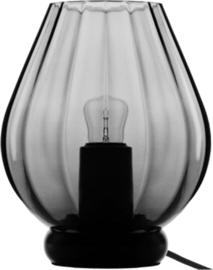 Halvor Bakke Rocks XO bordlampe   16cm koksgrå Grå