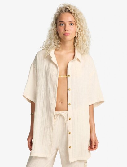 Billabong Feelin Fine Shirt Drs Cream S Billabong Feelin Fine Shirt Drs Cream S