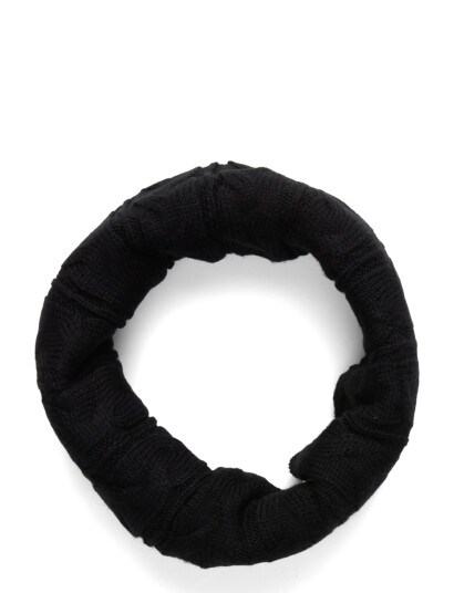 Daily Sports Cable Knit Neck Warmer - Black - ONE SIZE Daily Sports Cable Knit Neck Warmer - Black - ONE SIZE