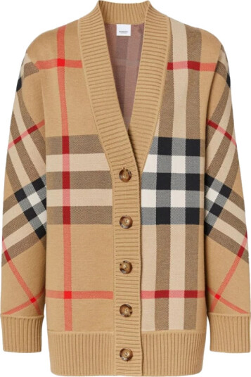 Burberry Dame Strikkevarer Beige XS,