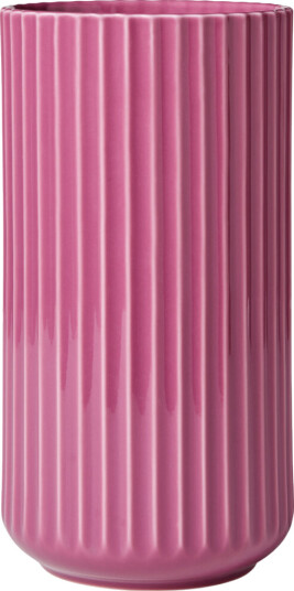 Lyngby Porcelæn - Lyngby vase 20,5 cm lilla porselen Lyngby Porcelæn - Lyngby vase 20,5 cm lilla porselen