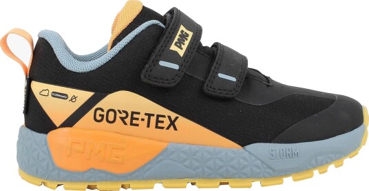 Primigi Pim GTX Vanntette Sneakers, Black/Orange, 31
