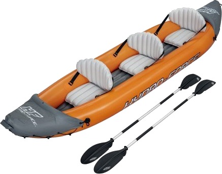 Oppblåsbar Kajakk Hydro-Force Rapid X3 65132 381x100cm 3 pers Oppblåsbar Kajakk Hydro-Force Rapid X3 65132 381x100cm 3 pers