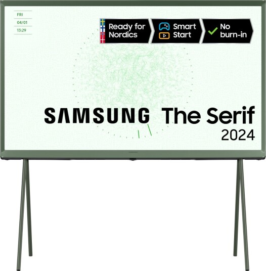 Samsung The Serif 55" QLED 4K Smart TV Ivy Green 2024