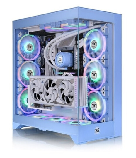 Thermaltake Semi Tower Atx-Veske Thermaltake Cte E600 Mx Hydrangea Blå Blå Thermaltake Semi Tower Atx-Veske Thermaltake Cte E600 Mx Hydrangea Blå Blå