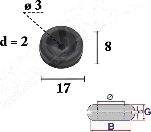 Bøssing ROMIX C70388