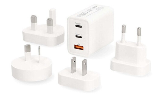 Nedis Travel Adapter | 100 - 240 V AC 50/60 Hz | 65 W | Hvit