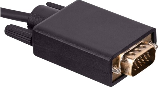 Akyga Ak Av 17 Adapterkabel Usb C Hann Til 15 Pin D Sub Db 15 Hann 1.8 M 1080P Støtte 60 Hz Svart