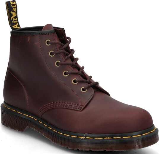 Dr. Martens 101 Cherry Red Crazy Horse CHERRY RED 36