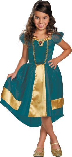 Disney™ Modig Merida Barn Kostyme - Small
