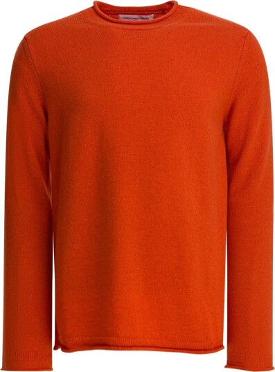 Comme des Garçons Herre Strikkevarer Oransje XL,