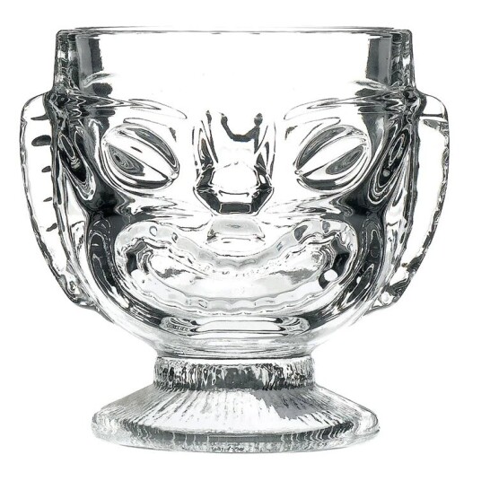 Tiki beger i glass 41 cl