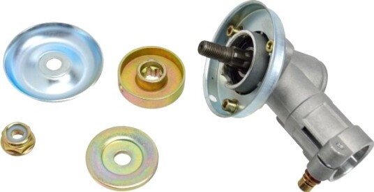Geko Vinkelgir/Kutt Gear Hode Til Profi Kantskjærer 9 Freser 28 Mm Sølv Japan Type 50