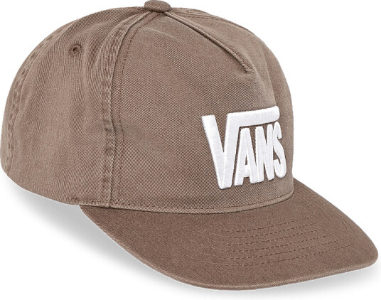 VANS Stretch Logo Snapback - Brown - ONE SIZE