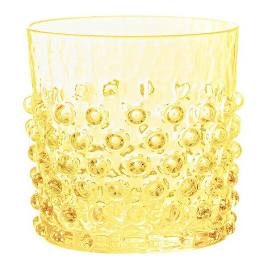 Klimchi   Hobnail vannglass 15 cl citrine