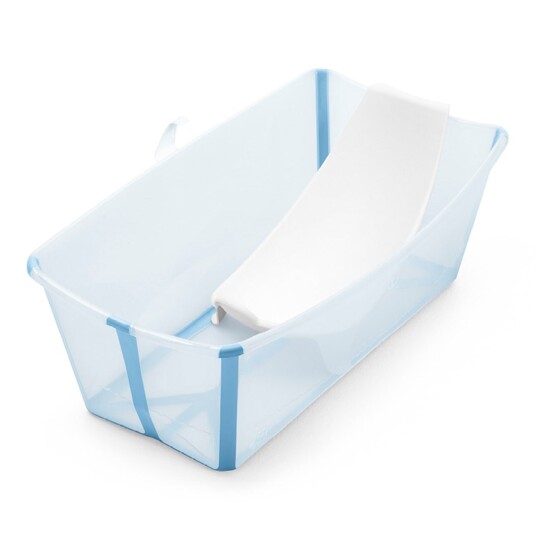 Stokke Stokke Flexi Bath Inkl. Newborn Support Glacier Blue Stokke Stokke Flexi Bath Inkl. Newborn Support Glacier Blue