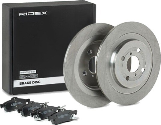 Bremseskiver og klosser RIDEX 3405B1402