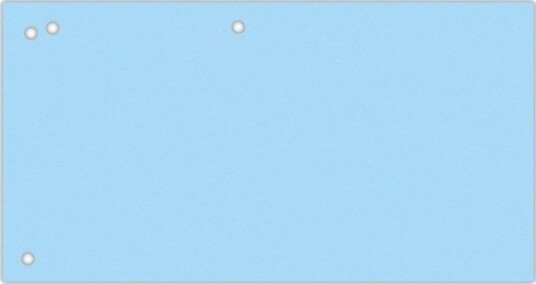 Office Products Skilleark Office Products Papp 1/3 A4 240X105 Mm 100 Stk Blå