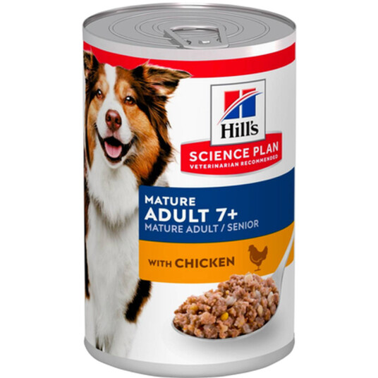 Mature Adult 7+ Savory Chicken Canned Wet Dog Food 370 G X 12 Mature Adult 7+ Savory Chicken Canned Wet Dog Food 370 G X 12