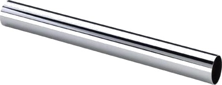 Fix Pro Forkromet Afgangsrør Lige Uden Krave 32 250 Mm