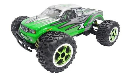 Amewi S-Track 1:12 Monster Truck 4WD Grønn Elektrisk RC Bil Amewi S-Track 1:12 Monster Truck 4WD Grønn Elektrisk RC Bil