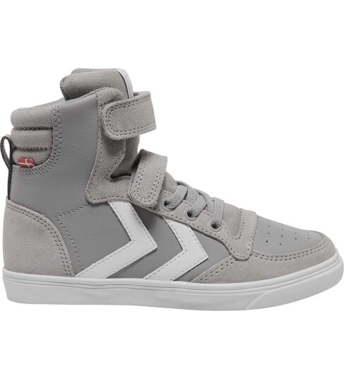 Hummel Slimmer Stadil Leather High Jr - Grey - 32