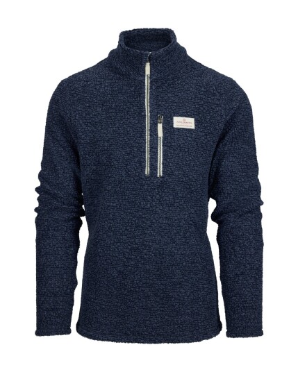 Amundsen Sports Hut Half Zip Herre Faded Navy XL