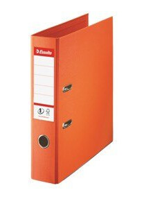 Esselte Brevordner NO1 A4, 75mm, orange 10 stk