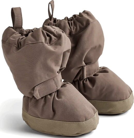 Wheat Outerwear Booties PLUM TRUFFLE S