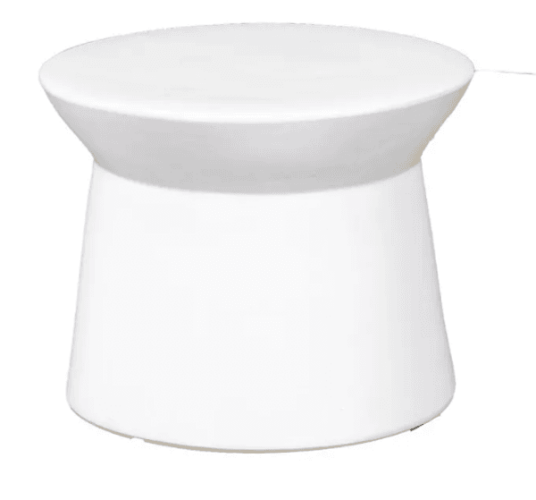 Trend Collection Keramisk Sofabord Cove Hvit S Ø37,5 x H30   1/2