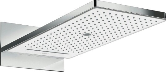 Hansgrohe Rainmaker Select 580 3jet 586x258 mm, m/3 stråletyper, Hvit/Krom