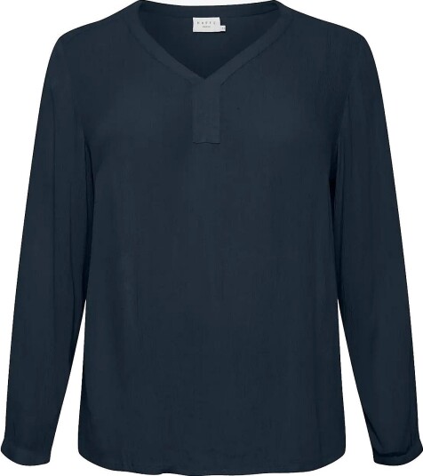 Kaffe Curve Kcami Ls Blouse Navy 42