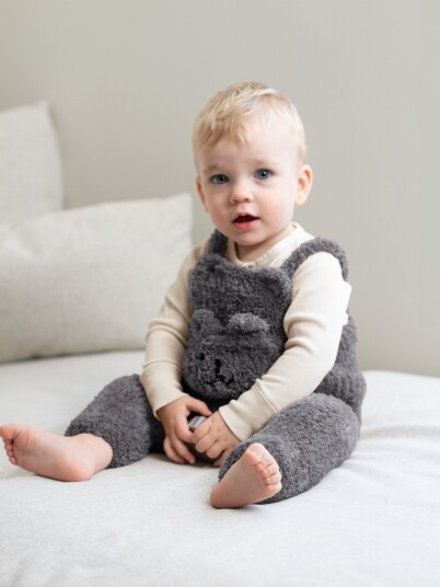 Garnius 24024 L Teddy bukse grå