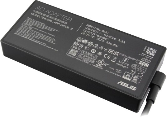 ASUS Strømadapter 240W 20V 12A Compact Plug 0A001-00971500