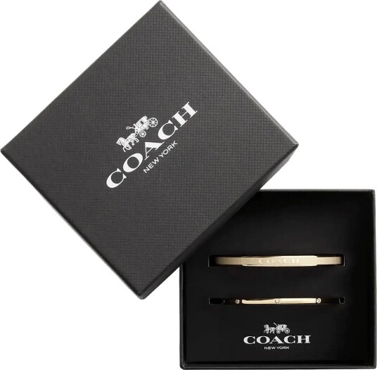 Coach Accessories Co Br Bngl Duo Set   Black   ONE SIZE