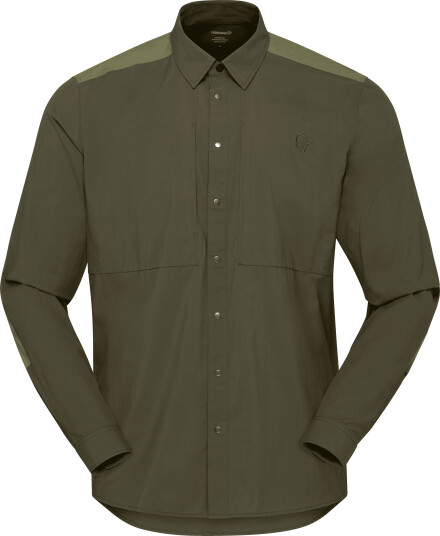 Norrøna Men's Femund Light Shirt Olive Night S