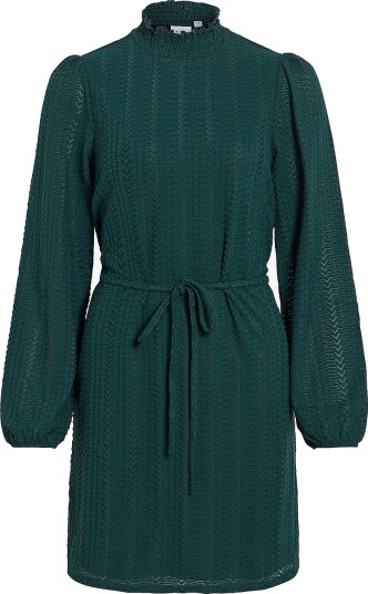 Vila Kjole viLyri L/S Smock Dress Blå