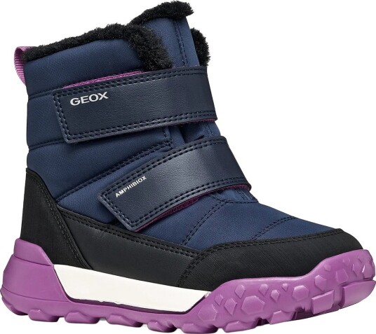 GEOX J Trekkyup Girl B Ab   NAVY/CYCLAMEN   29