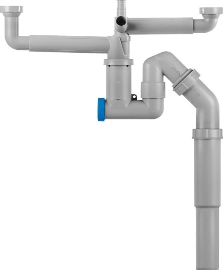 Jafo 8086498 Vannlås G40, 1 1/2", 50 mm Med teleskoprør, Innendørsavløp