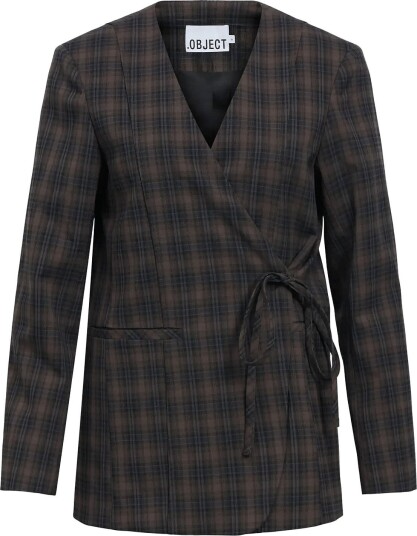 Object Objsoley Re Tie Blazer 146 Brown 40