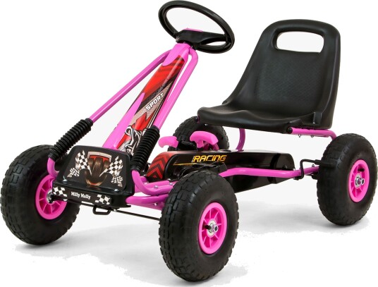 Milly Mally Pedal Go Kart Thor Pink Milly Mally Pedal Go Kart Thor Pink