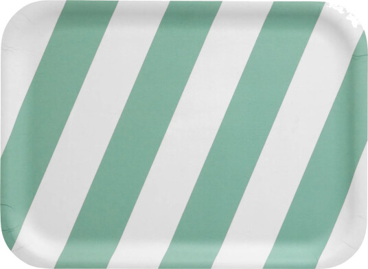 Muurla Checks & Stripes brett 20x27 cm Mint