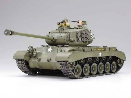 Tamiya 1/35 M26 Pershing Militærmodell Byggesett Tamiya 1/35 M26 Pershing Militærmodell Byggesett
