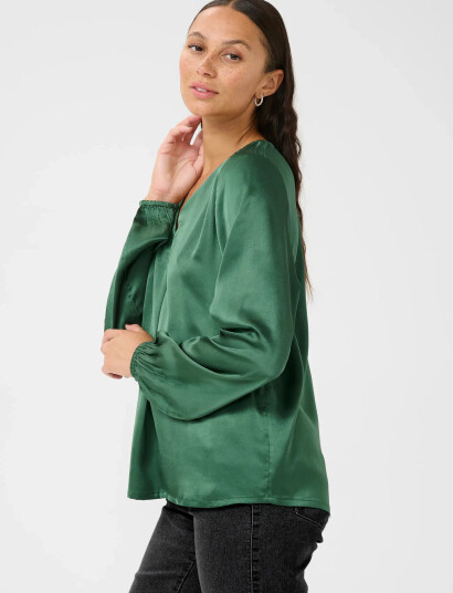 Kaffe Kalana Blouse - Green - 36
